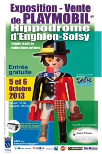 3ème exposition de jouets Playmobil de Soisy organisé par Smile-Compagnie. Du 5 au 6 octobre 2013 à Soisy Sous Montmorency. Valdoise. 